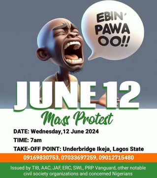 IMG 3475 June 12 Protest: Nigerians storm streets, demand good governance