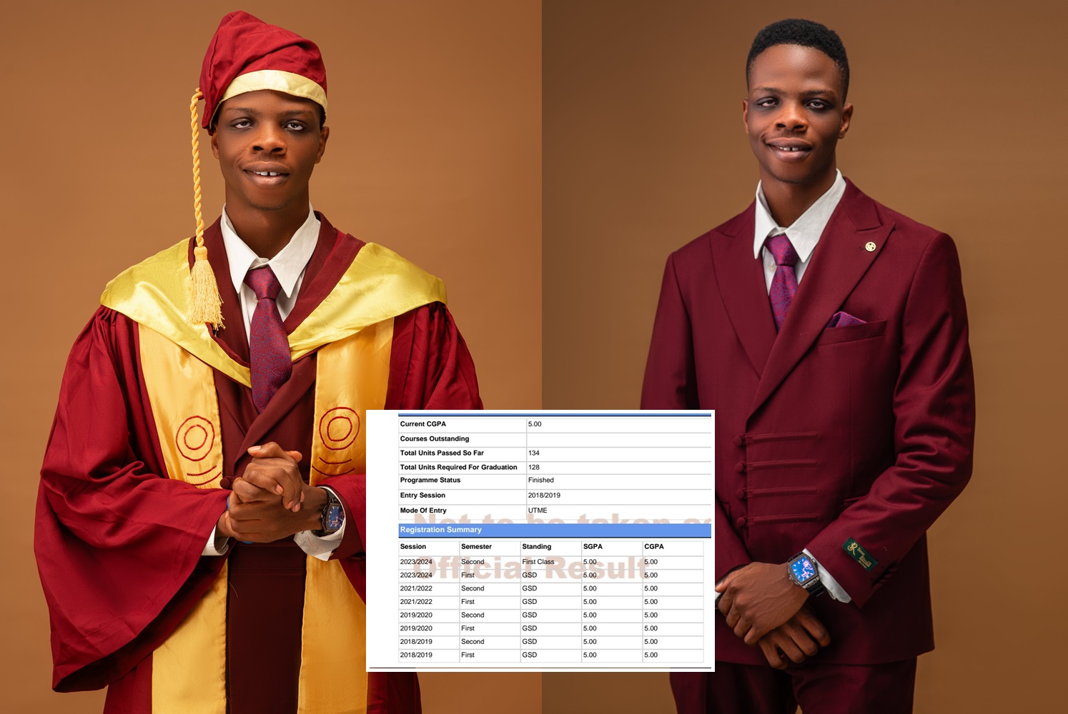 UNILAG student sets good record