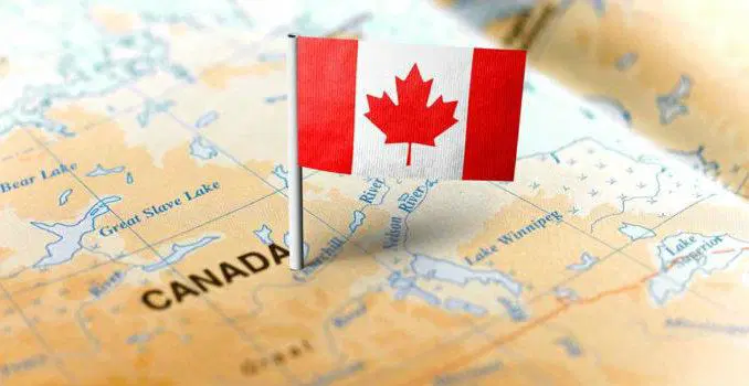 Canada map and flag Canada immigration: Nigerians among 50,000 missing International Students