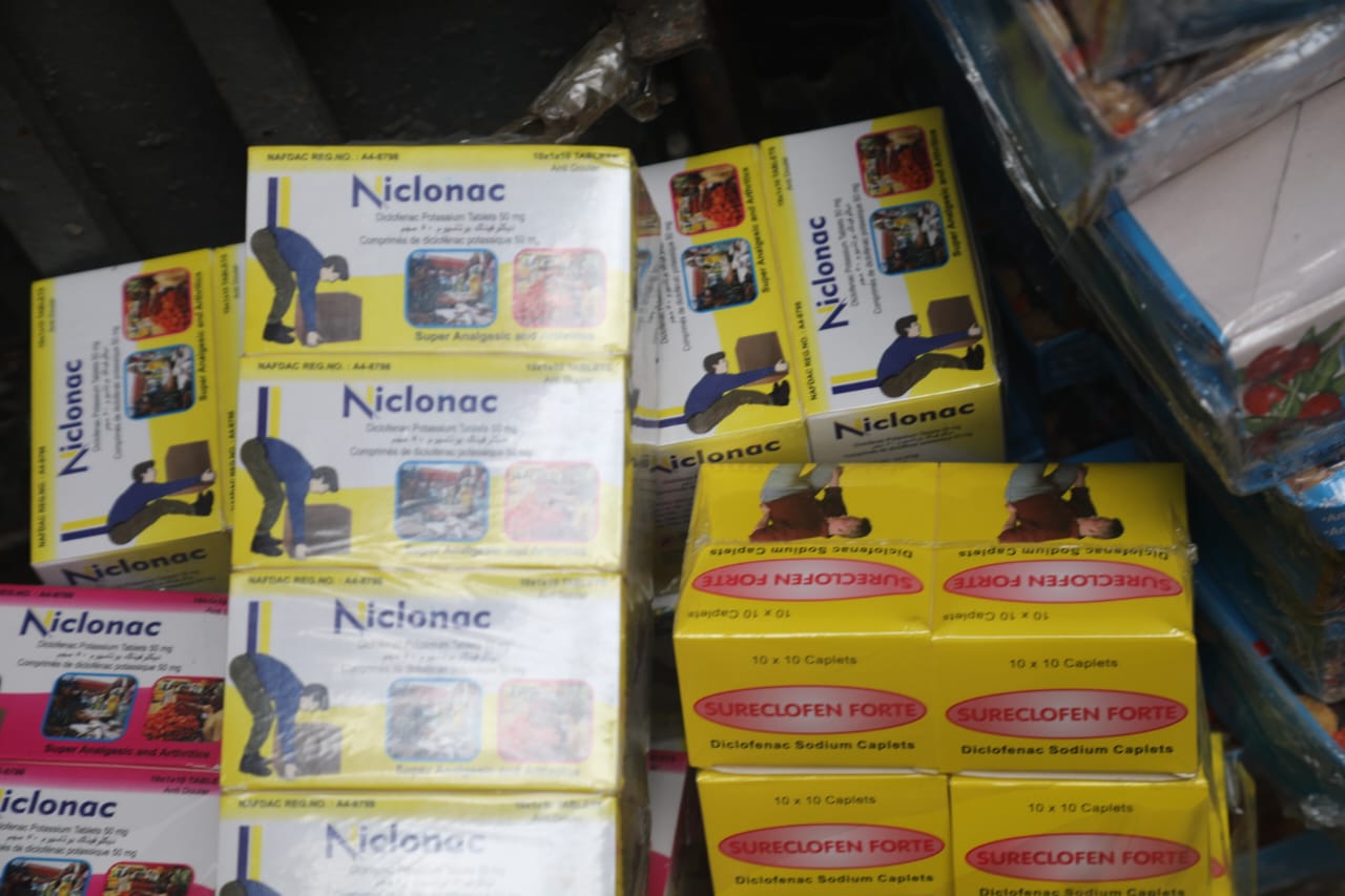 NAFDAC seizes 140 tonnes of expired drugs in Aba